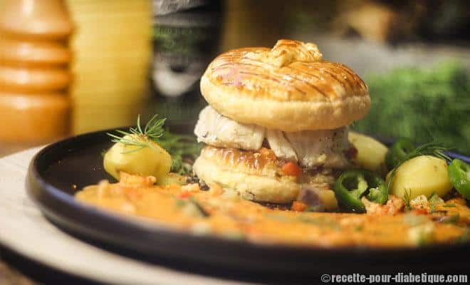 burger-cabillaud-bisque-ecrevisses