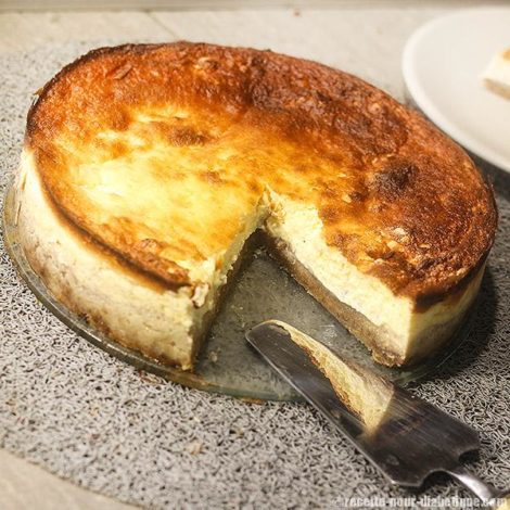Gâteau au Fromage blanc, Spéculoos et Crème de Marron