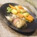 Cailles désossées farcies et Jardinière de légumes