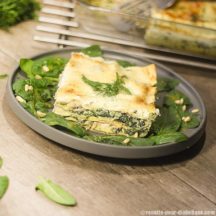 Lasagnes Saumon Epinards et Courgette