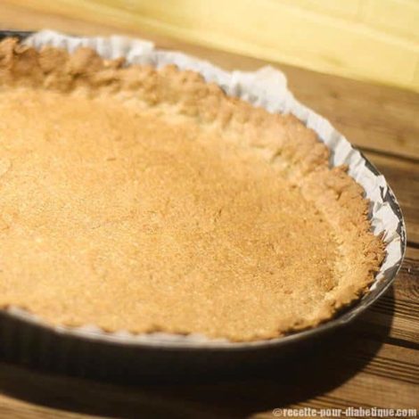 Pâte sablée à IG Bas