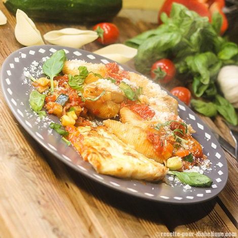Morue et Conchiglie à l'Italienne ( Baccalà e Conchiglie )