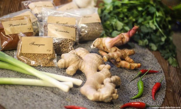 Cari de légumes au Flétan ( Curry Maison )
