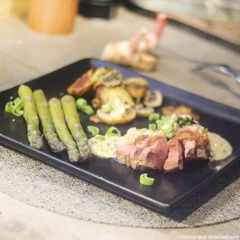 Magret de Canard Poivre vert et Galanga
