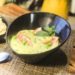 Rougets poêlés et velouté de petits pois
