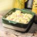 Gratin de Chou fleur au Jambon et Lait de Soja