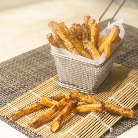 Frites de Patate douce au four