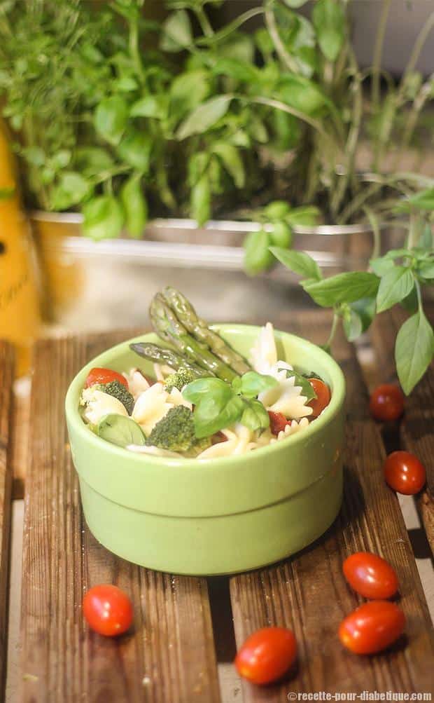 Préparez votre salade de pate aux farfalles