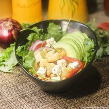 Salade fraicheur aux pâtes et Feta