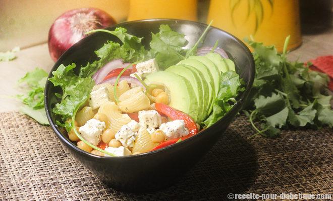 salade pates et feta