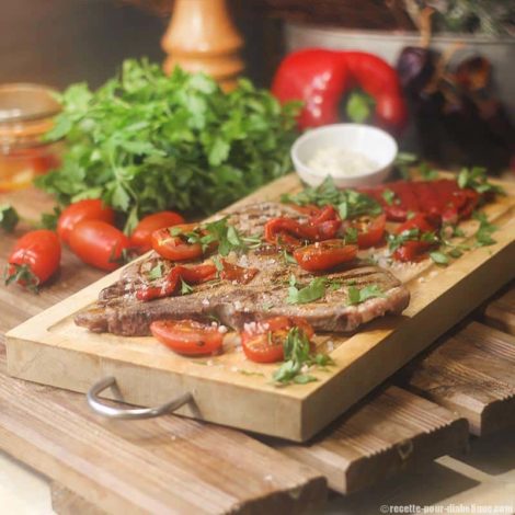 T-Bone Steak grillé à la Provençale