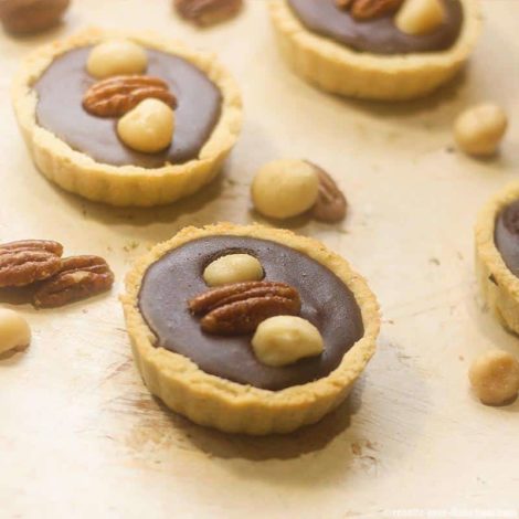 Tartelettes Chocolat et Noix (IG bas et sans gluten)