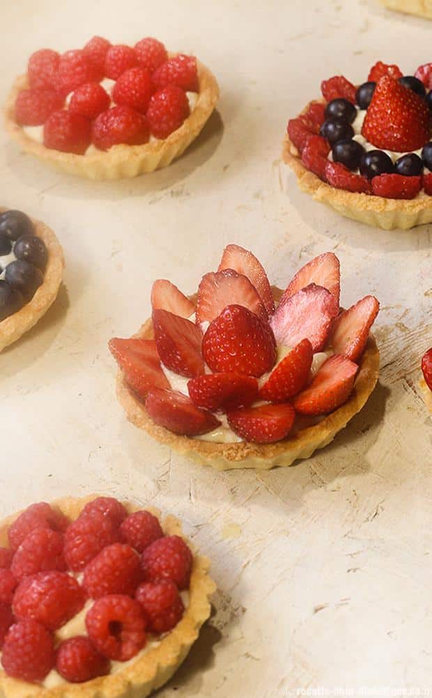 Préparation de vos tartelettes