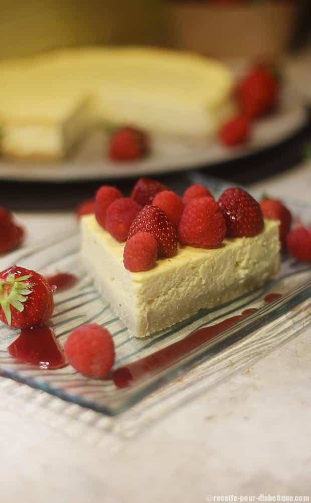 Préparation du cheesecake au fromage blanc et à la Ricotta