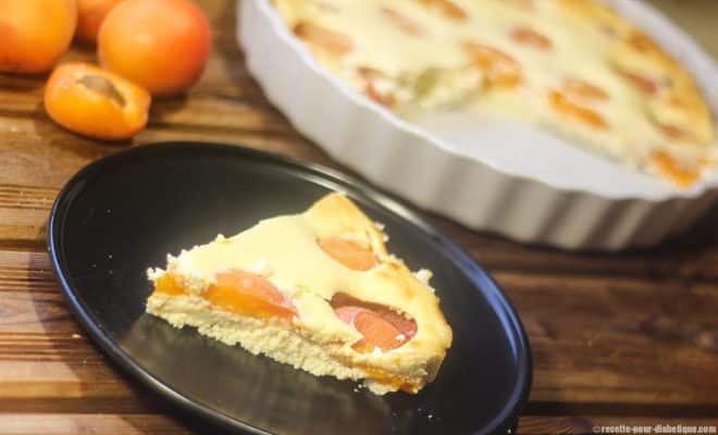 Recette du clafoutis aux abricots sur recette pour diabétique.com