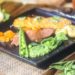 Magret aux Kumquats, Navets et Petits pois à la Menthe