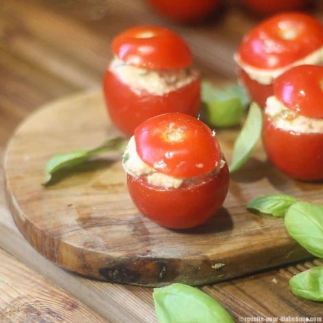 Tomates Grappes farcies au thon