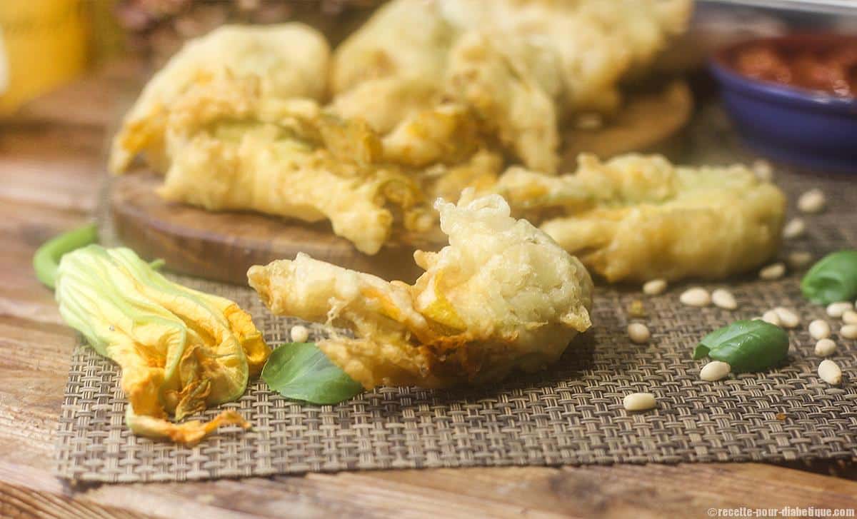 Recette De Beignets De Fleur De Courgette Farcis à La Ricotta