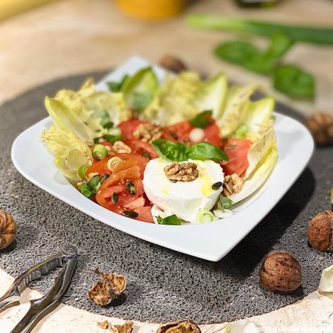 Salade Tomate Mozzarella aux Noix