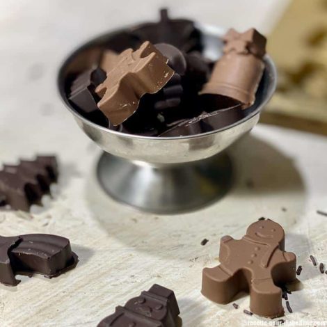 Chocolats de Noël sans sucre