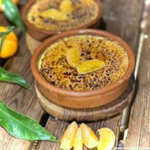 Crème brûlée aux clémentines Corses