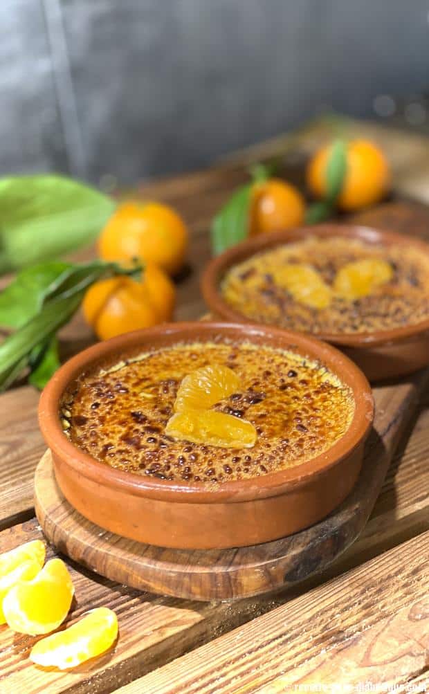 creme brulee clémentines