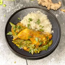Cuisses de Poulet Coco et Curry