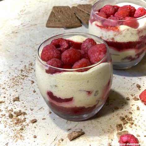 Tiramisu sans sucre aux Framboises
