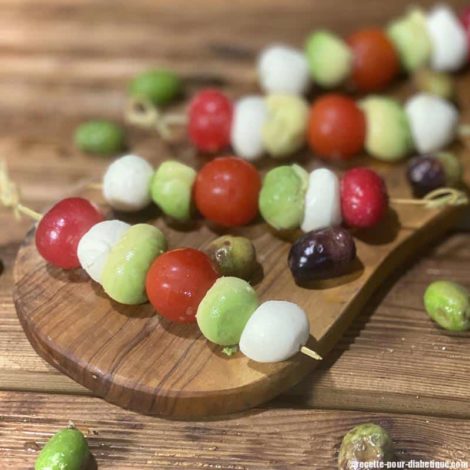 Brochettes apéritives