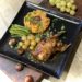 Cailles farcies Foie Gras et Raisin blanc