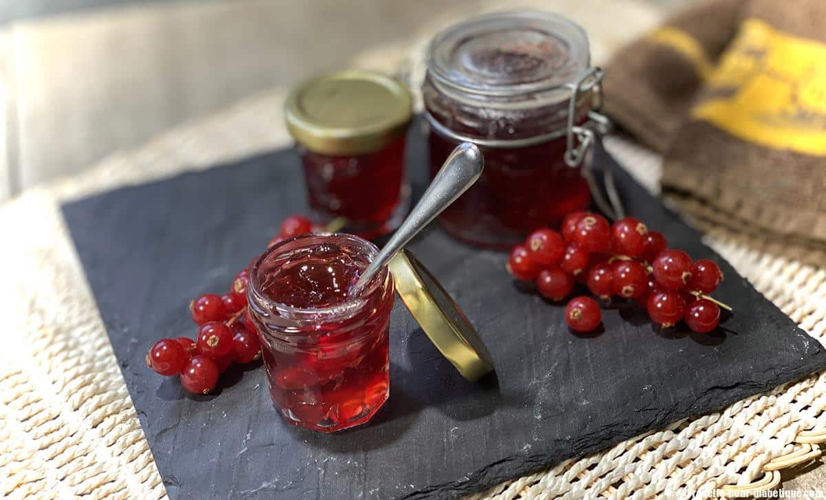 Confiture De Groseille Thermomix Agar Agar Gelée de Groseille sans sucre