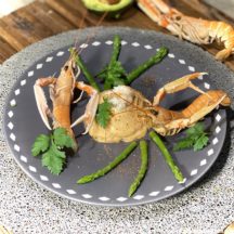 Avocat Sauce Cocktail aux Langoustines