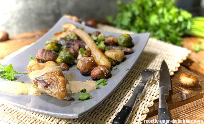 pintade-legumes