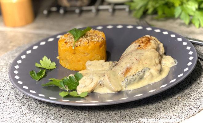 poulet patates douces