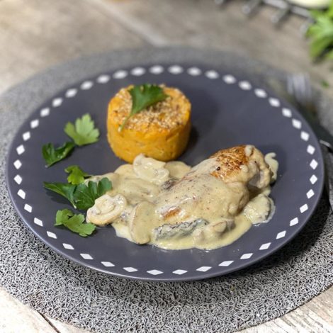 Filets de Poulet aux Morilles