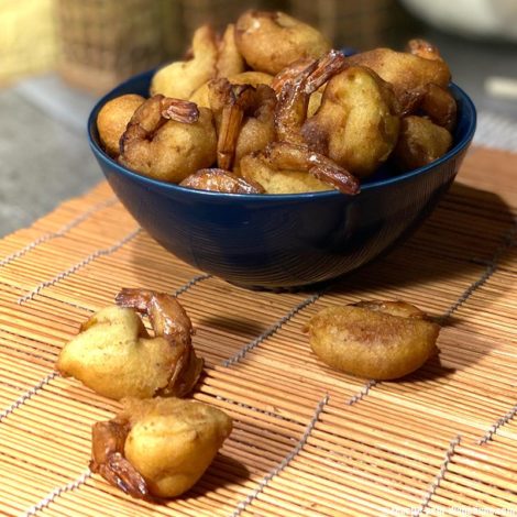 Beignets de Crevettes à la chinoise (sans gluten)