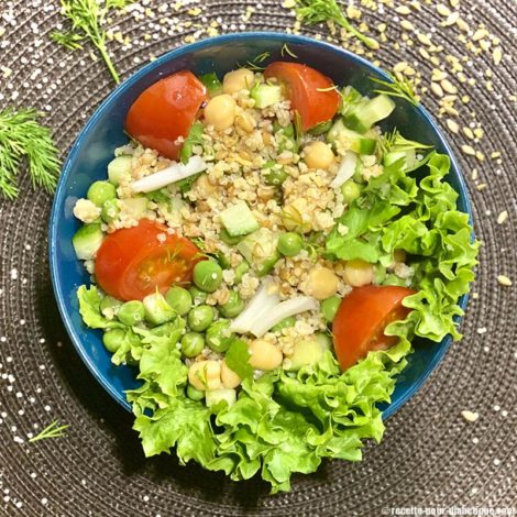 Buddha Bowl: Céréales et Légumineuses