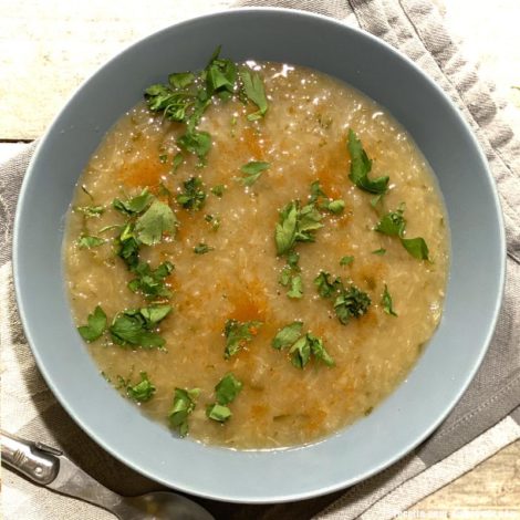 Soupe au Chou aux épices légères