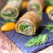 Wrap de crêpes au Saumon fumé
