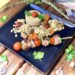Brochette d'agneau et son accompagnement Healthy