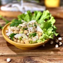 Salade de Morue aux Pois Chiches