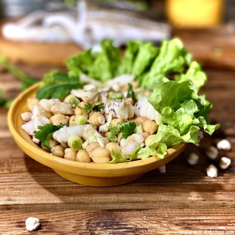 Salade de Morue aux Pois Chiches