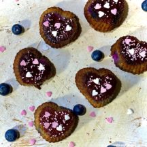 Muffins LowCarb aux Myrtilles (sans gluten)