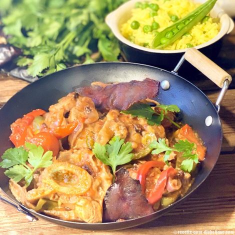 Osso Buco Basquaise et son riz saffrané