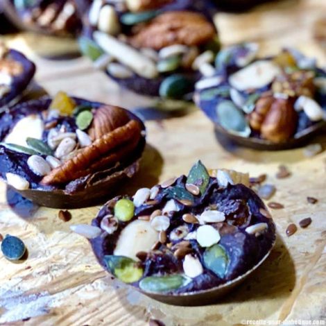 Mendiants au Chocolat Low Carb