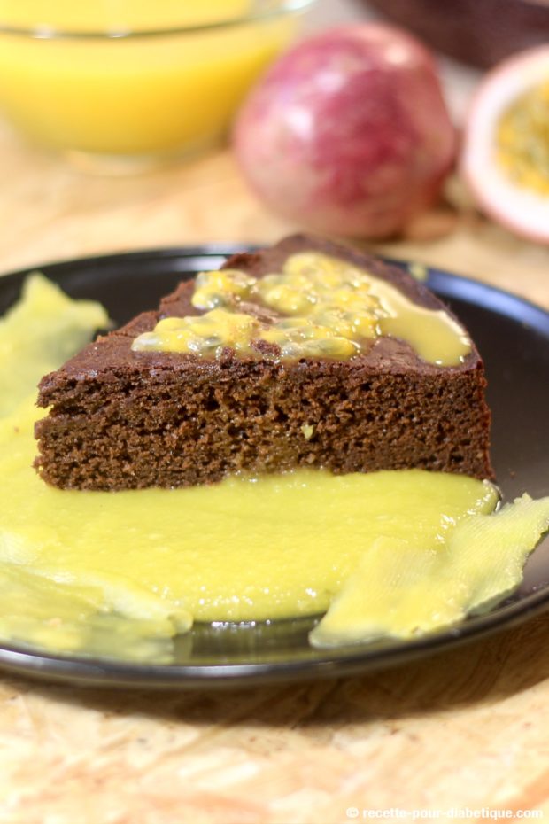 gateau chocolat mangue