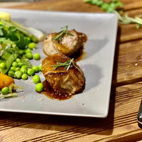 Médaillons de Veau aux Légumes