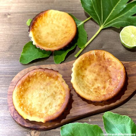 Fiadone Corse au Brocciu et citron vert (sans sucre)