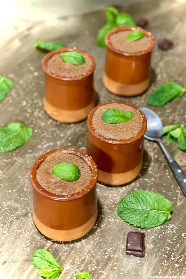 mousse chocolat sans sucre