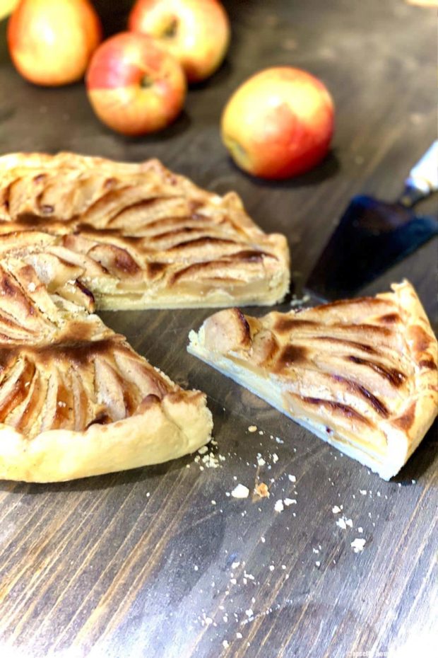 tarte pommes ricotta